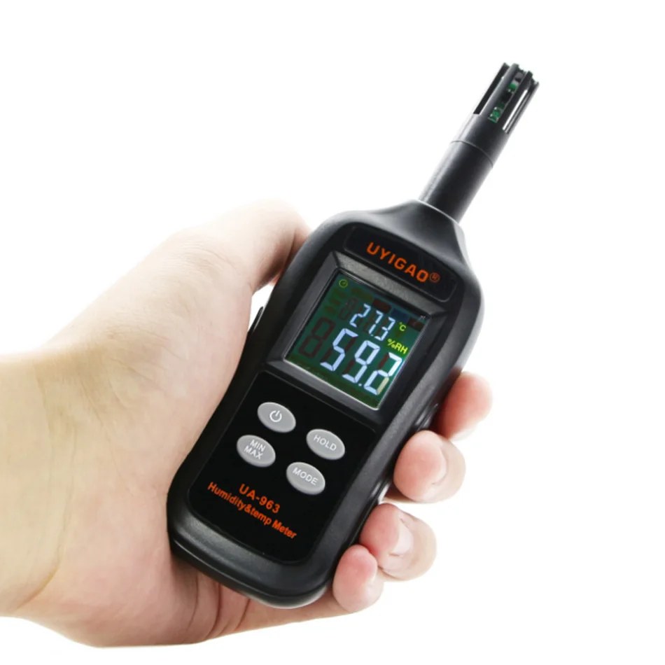 

UA963 Digital Thermometer And Hygrometer High Precision Laboratory And Portable Sensitivity