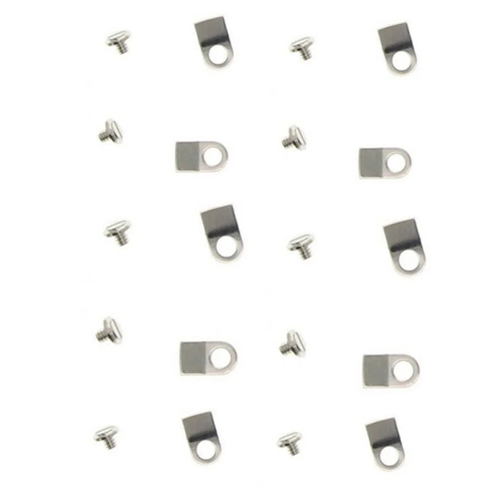 2/6/10Sets Optional Stainless Steel Movement Securing Washer Casing Clamp Tab+Screw Kit For ETA2836/2834/2824 Replacement Parts