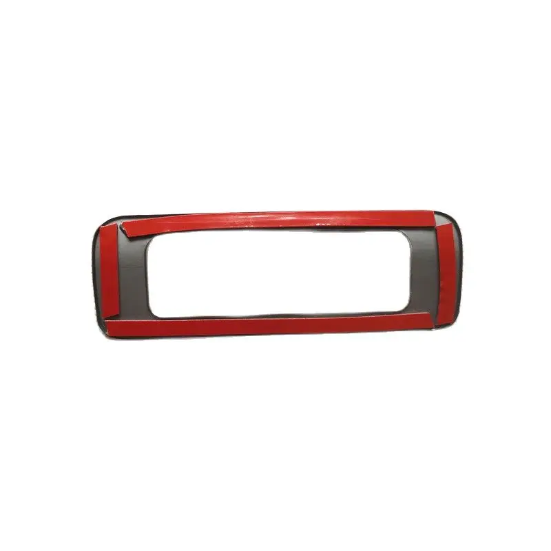 For Skoda Octavia 4 IV 2021 Mk4 RS VRS Interior Accessories Back Rear USB Outlet Port Metal Garnish Cover Trim