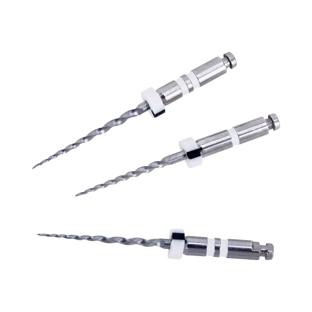 6pcs/Pack AZDENT Dental Retreatment Engine Root Canal NiTi File D1-D3