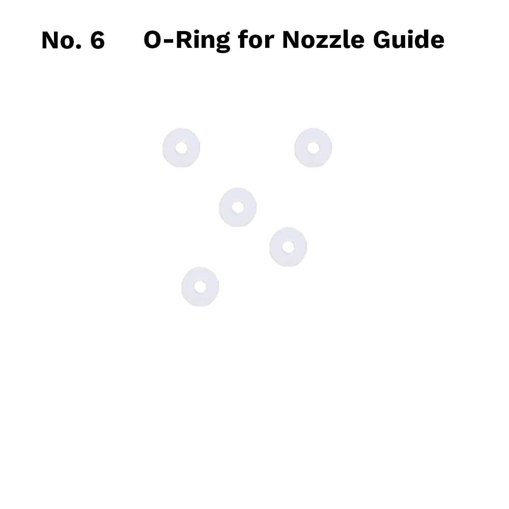 5 teile/paket Dichtung Ring O-ringe für NCT-130 Serie Airbrush Zubehör Backup Teile für NEOECO NCT-130 NCT-131 NCT-190 Airbrush – Detail 3