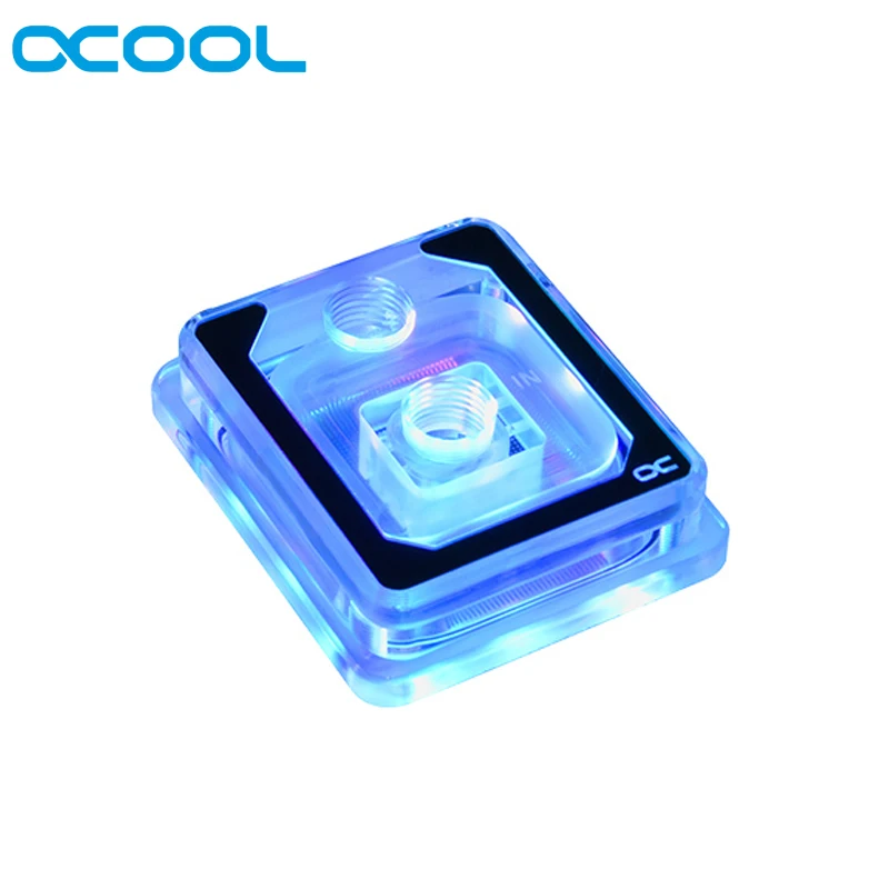 Alphacool Eisblock XP3 Aurora 5V 3PIN CPU Water Block For Intel 1700,1200,115X X99 ,X299 Process Watercooler,AMD AM3 AM4,G1/4