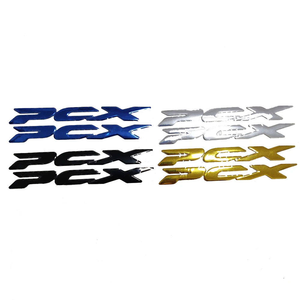 Moto 3D emblema distintivo decalcomania serbatoio ruota PCX adesivo per Honda PCX125 PCX150 PCX160 PCX 125 150 160