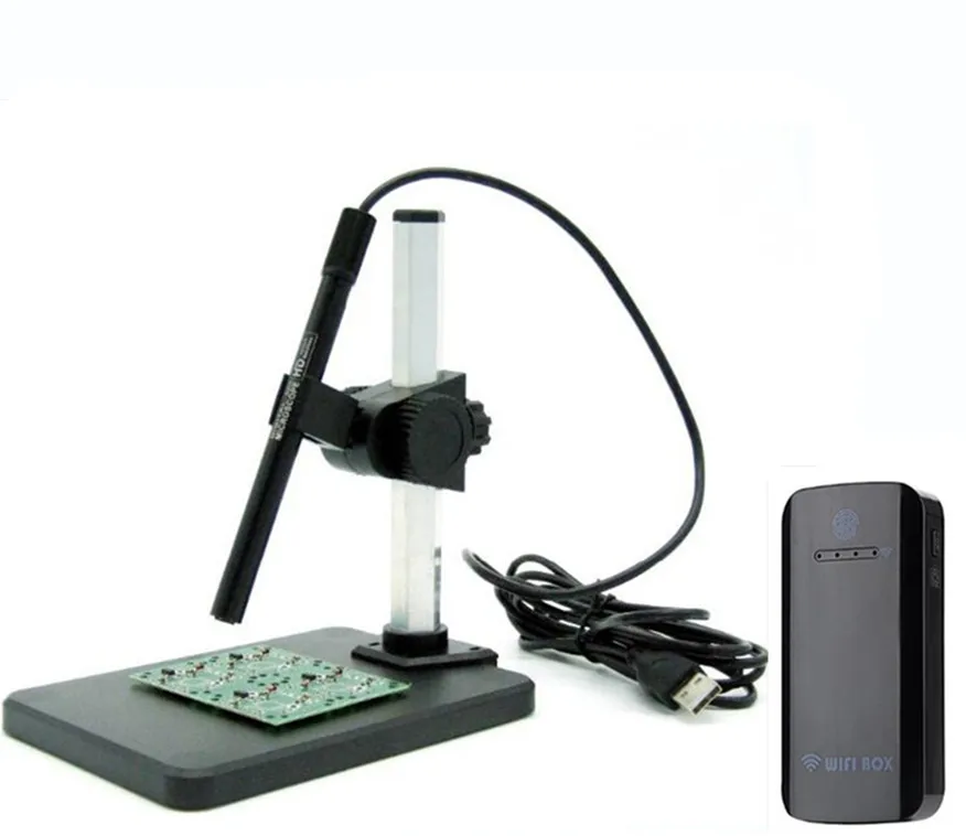 

Diameter 10mm 1-600x LED USB /WIFI Digital Slim Microscope Endoscope Camera Microscopio for Repair Hair Skin Smartphone PCB Tool