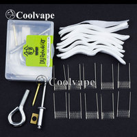 coolvape 10pcs Ni80 Mesh Coil 0.3ohm for VINCI Rebuild  pods Accessories Pod Cartridge Repair Tool vape VAPJOY DIY Rebuild Kit