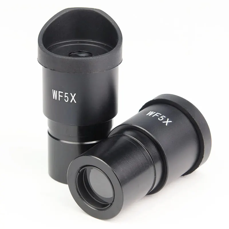 WF5X/20mm Wide Angle 5x Eyepiece Optical Lens for Stereo Microscope with Mounting Size 30mm