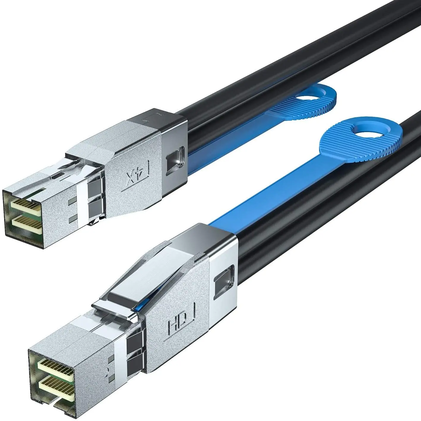 

12G Внешний Mini SAS HD SFF-8644 для SFF-8644 кабель, 0.5-m(1.64ft)