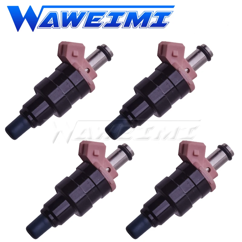 WAWEIMI 4 Pcs Factory New Arrived Fuel Injector Injections 8944494840 for Pickup Trooper Amigo 2.6L