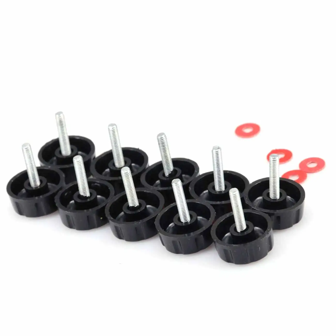 10pcs/lot Universal Fishing Spinning Reel Handle Screw Cap Cover with Gaskets Fishing Accessories