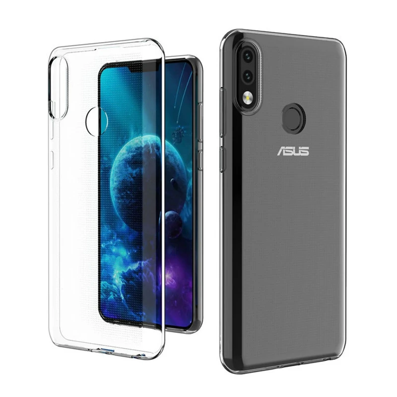 Original Clear TPU Cases for ASUS ZenFone Max M2 ZB633KL / Max Pro M2 ZB631KL Phone Back Cover Soft Silicon Transparent Thin Gel