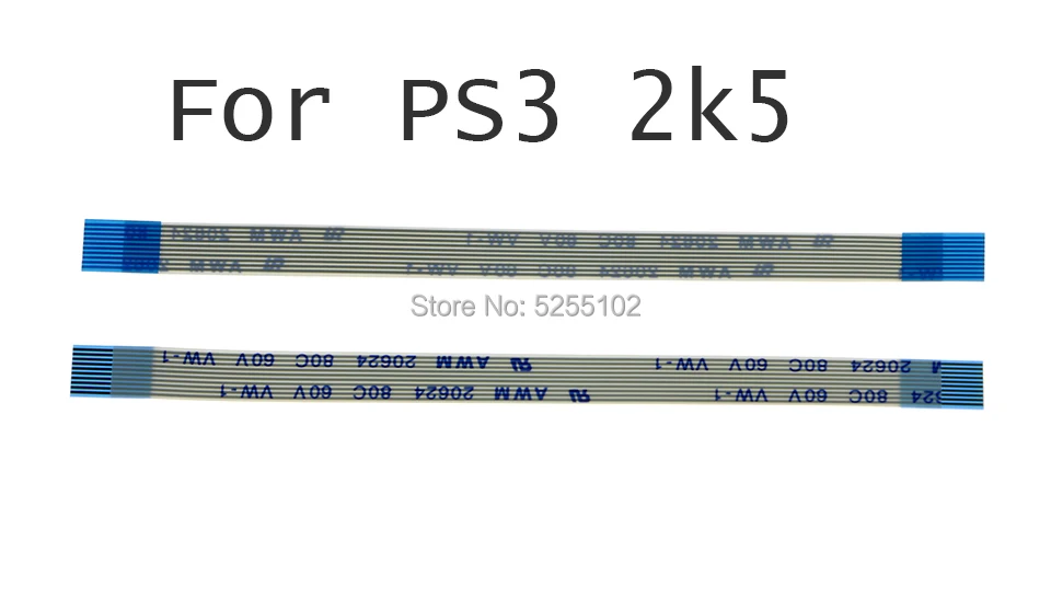 500 قطعة السلطة على إيقاف التبديل إعادة تعيين كابل الشريط 6pin 10pin 4K 4000 ل ps3 سليم 2000 2500 3000 2K 3K 2.5K كابل الشريط الطاقة