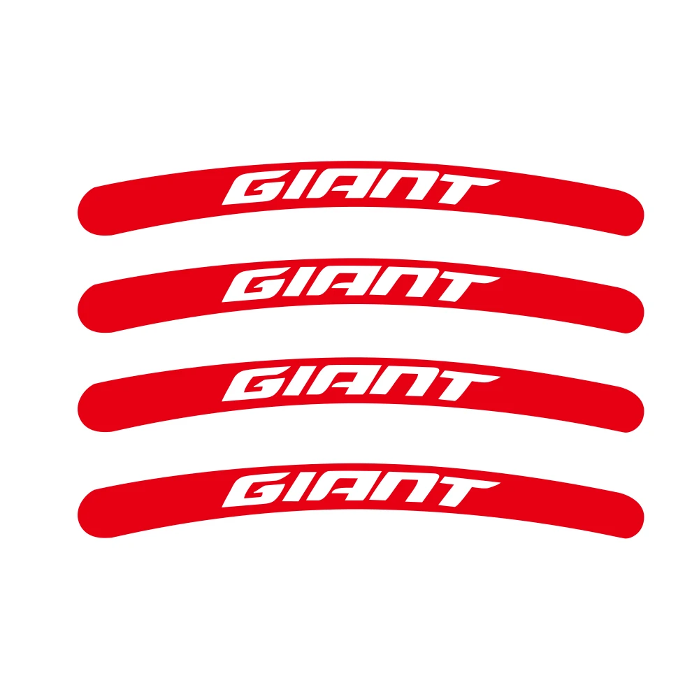 Jptz33cm x 25cm 4-piece set giant sticker, bicycle polyethylene sticker MTB BDC tuning rim wheel sticker logo, JP