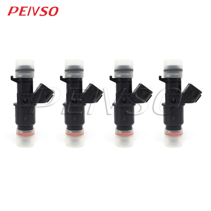 PEIVSO 4pcs 16450-RC0-M01 Fuel Injector For Honda Civic 2010 9 holes CRV1 Generation RD5 2.0L