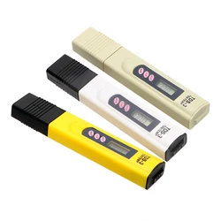 PH TDS Meter Tester 0-9999 PPM Water Meter Quality Testing Pen TEMP/PPM Portable Water Purity Filter Measuring Tools