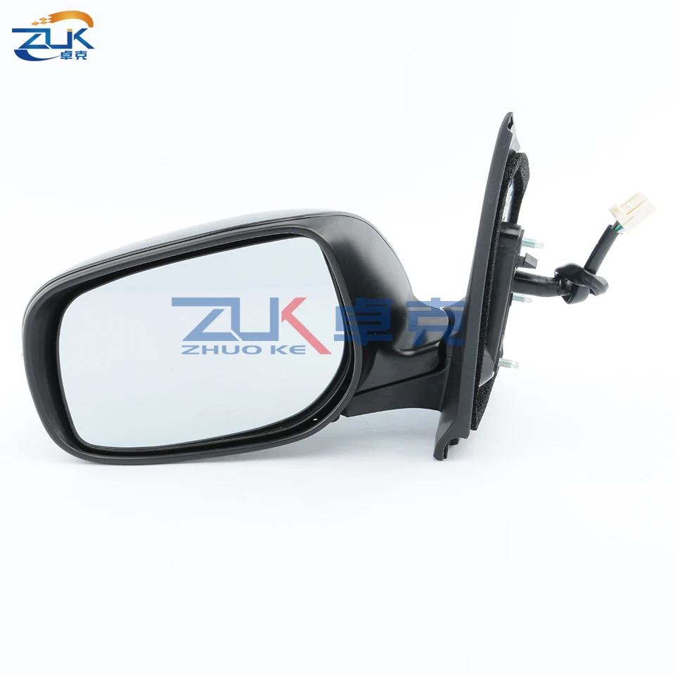 ZUK 1 Pair Door Side Back Up Mirror Assembly 3 / 5 / 7Pins For Toyota For Vios 2008-2013 NCP92 ZSP92 Side Rearview Mirror Assy