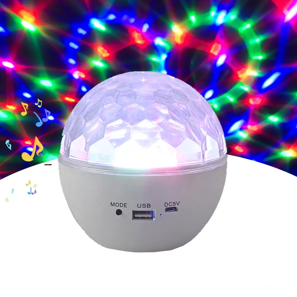 LED Disco Light Projection Light bluetooth Speaker Party Night Light DJ Interior Decoration Light Stage Lighting