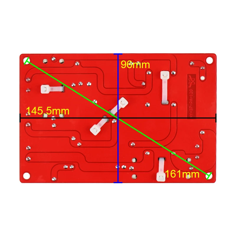 3 способа кроссовер динамик аудио твитер СЧ бас динамик разделитель частоты для 10 дюймов динамик аудио кроссовер 150-200 Вт 1 шт