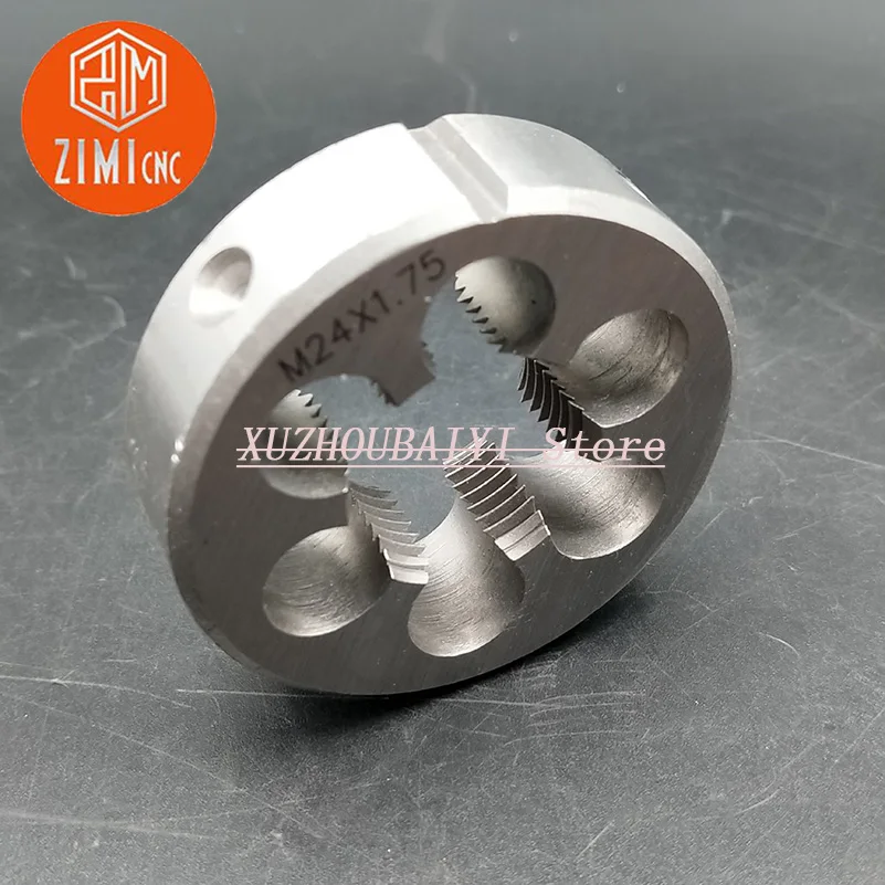 M24 métrica mano derecha molde herramienta de mano molde redondo molde/0,75/1,0/1,25/1,5/1,75/2,0/3,0mm ronda tocando conjunto de moldes