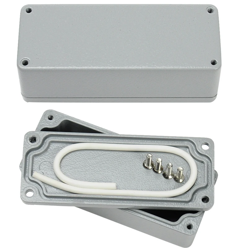 IP66 waterproof aluminium electrical assembly project junction box metal enclosure case hermetic distribution terminal housing