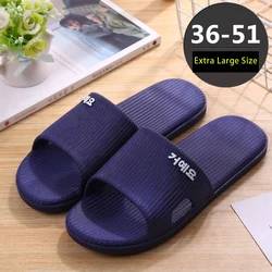 Zapatillas de baño para hombre, Chanclas de playa de Pvc, talla Extra grande 50 51, Unisex