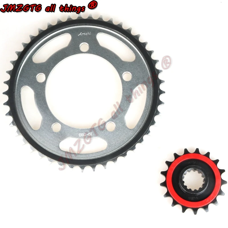 

Motorcycle Sprocket Is Suitable For BMW S1000RR 2012-2018 S1000R S1000RX Front Rear Sprocket High-Quality Hardened Gear