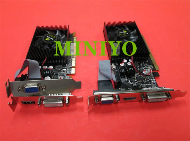 Video Card NVIDIA GeForce GT730 4GB DDR3 DVI VGA HDMI PCI-E FULL Low profile Graphics Card NEW