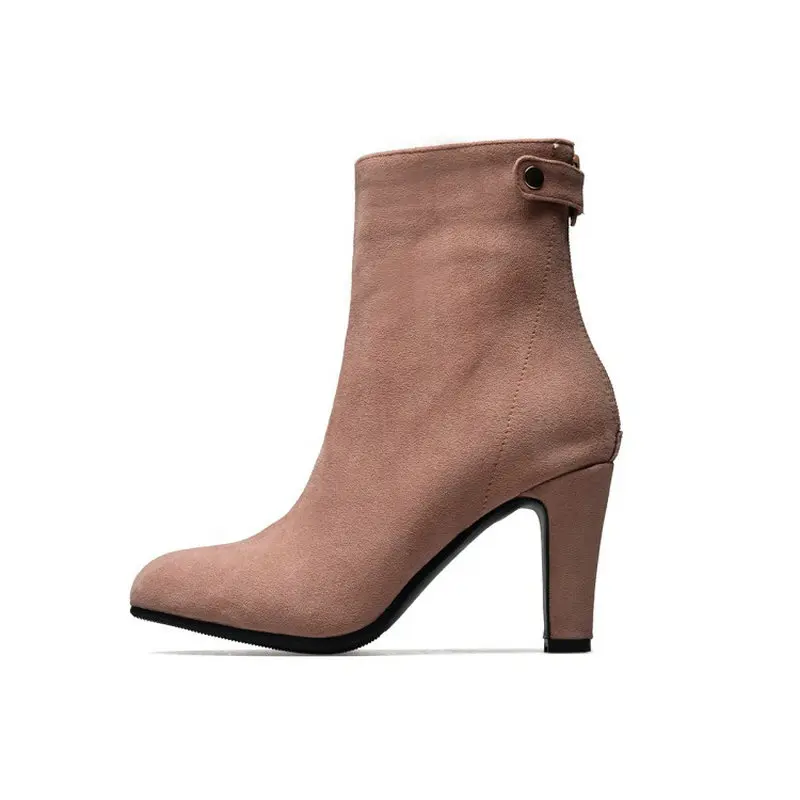 Sianie Tianie 2024 moda scarpe tacco alto donna décolleté stivaletti stivaletti per signora inverno stivali da donna extra large size 46 47