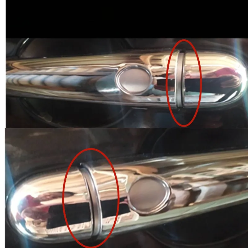 For Renault Megane ii 2 MK2 2002 2003 2004 2005 2006 2007 2008 ABS Chrome Door Handle Cover trim
