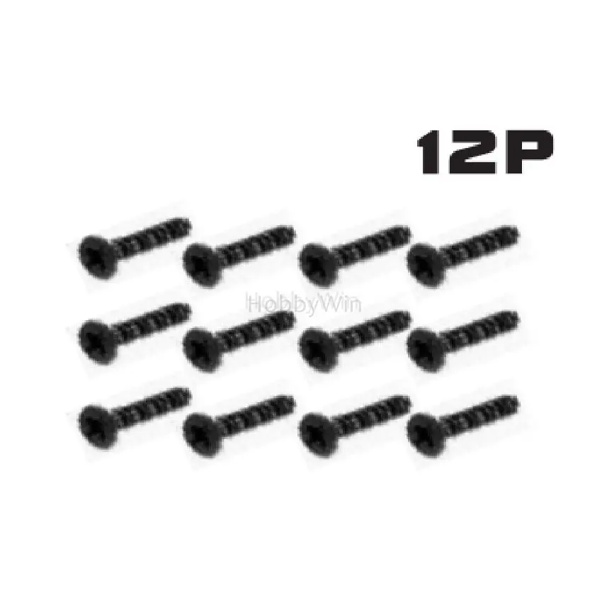 HBX part S226 Countersunk Self Tapping KBHO 2.3x12mm for HAIBOXING 1/16 RC Truck 16889