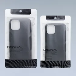 Universal Size Eco Friendly Recycled Retail Packaging Plastic Bag For iPhone 13 Mini Pro Max Armor Case Leather Cover AS314