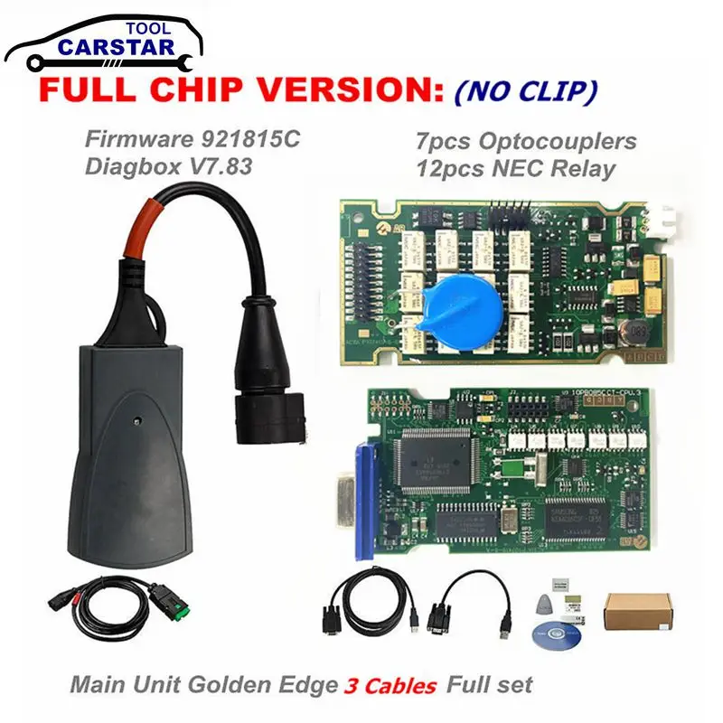 Professional Full Chips Lexia3 PP2000 PSA XS Evolution Diagbox V8.55 Lexia For Citroen/Peugeot Super Firmware 921815C Lexia3