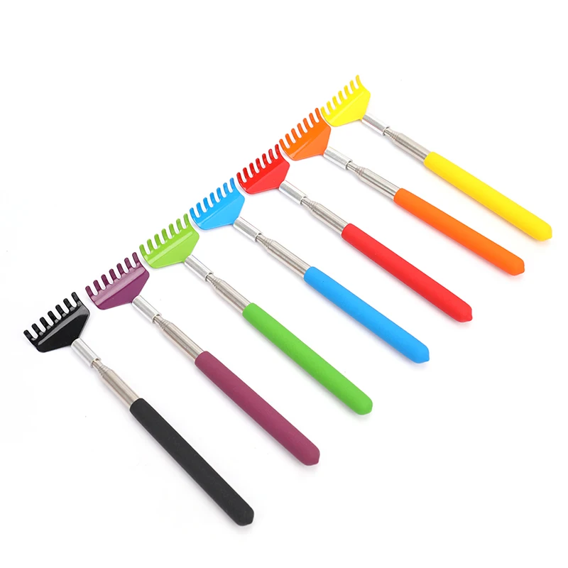 

Stainless Steel Claw Back scraper Telescopic Retractable Back Scratcher Extendible Body Massage Hackle Itch Stick Health care