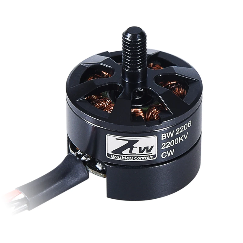 

ZTW Black Widow 2206 2200KV Brushless Motor Built-In 18A ESC CW CCW for RC FPV Drone Quadcopter Multirotor and Other DIY Project