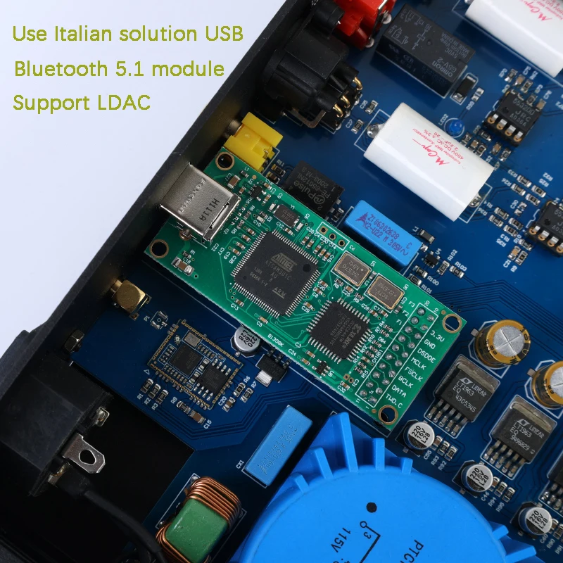 Bangyu DA10 dual-core ES9038 DSD512 Bluetooth 5.1 decoder DAC headphone amplifier LDAC