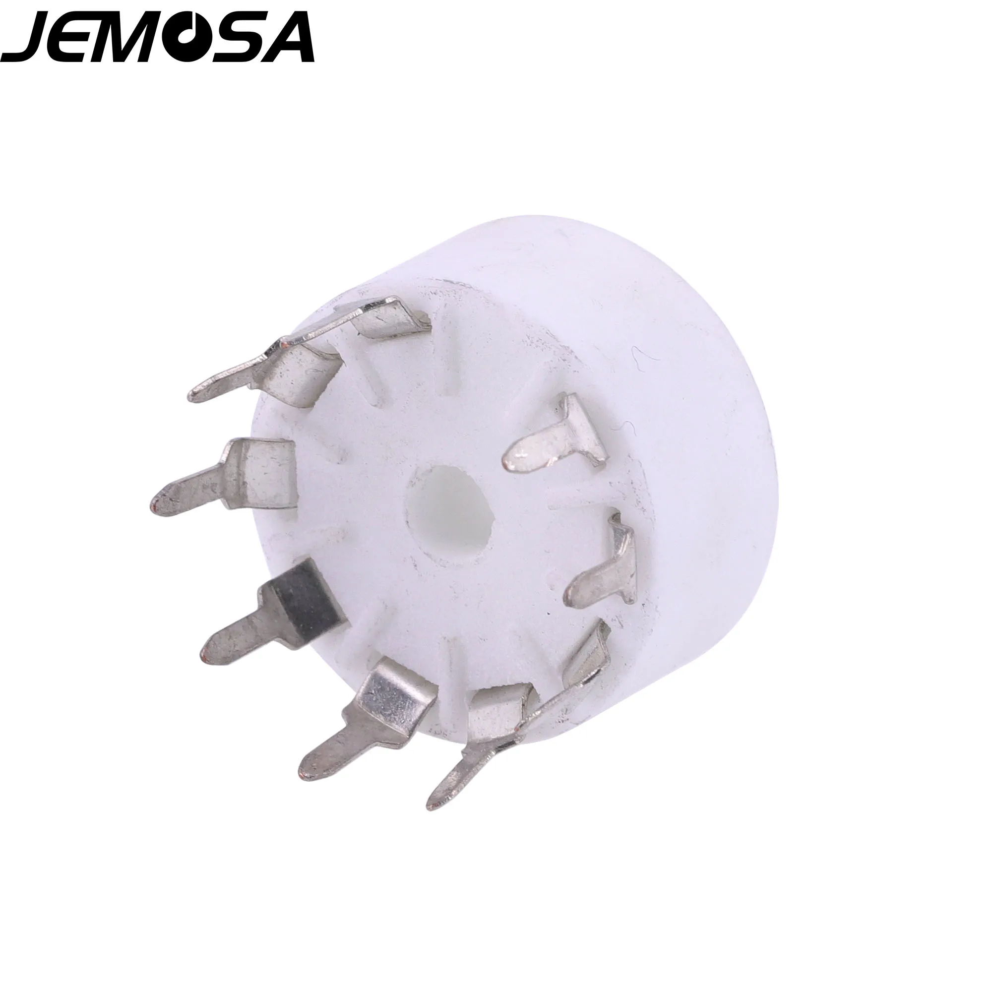 9Pin gniazdo do montażu PCB B9A ceramiczny zawór gniazdo dla 12AX7 12AU7 ECC82 5670 E88CC ECC83 wzmacniacz lampy elektronowej Audio w stylu Vintage