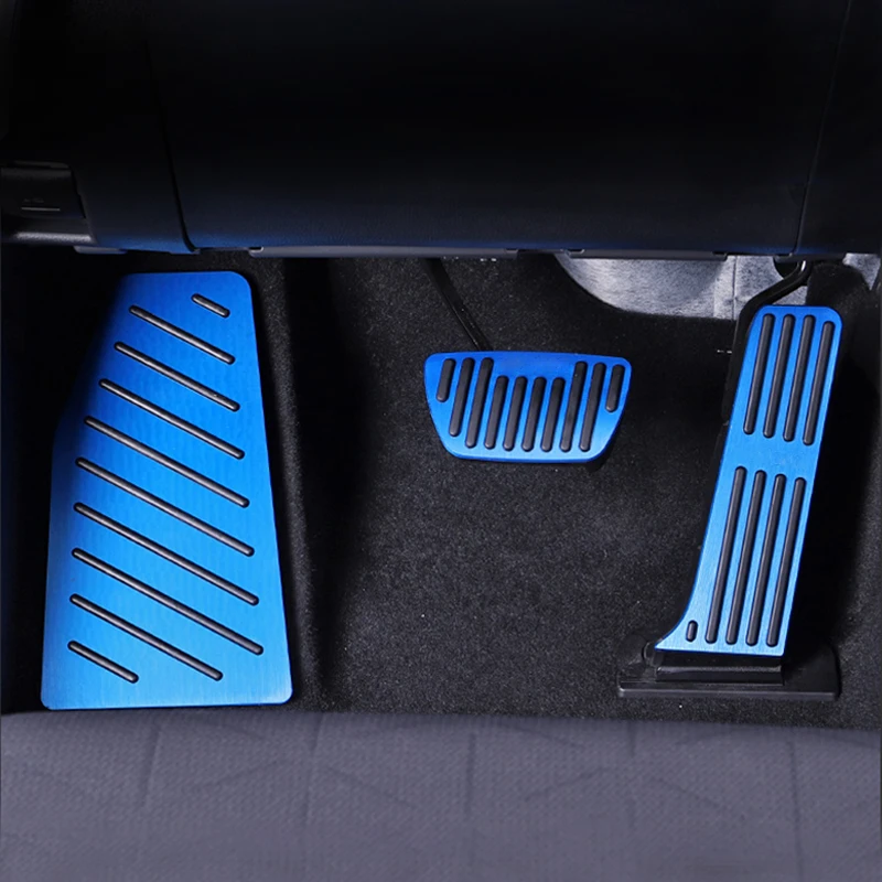 For Toyota RAV4 XA50 Hybrid 2019 2020 2021 2022 2023 2024 Car Accelerator Gas Brake Pedals Footrest Pedal Cover Non-Slip Pads