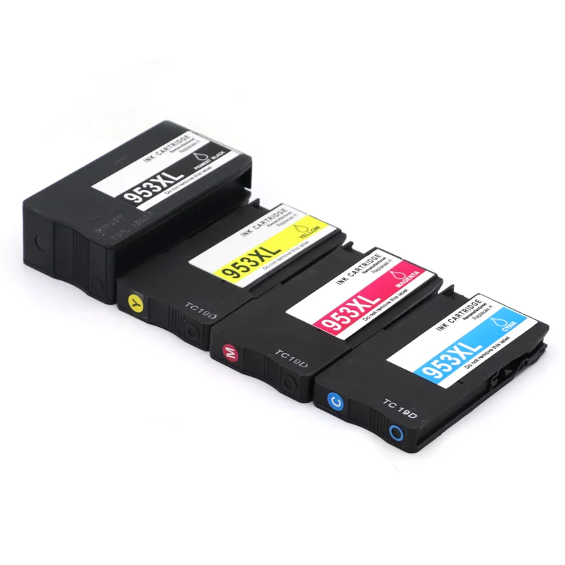 

4 Color Compatible Ink Cartridges for HP 953 For HP953 XL 953XL for HP Officejet Pro 7740 8210 8710 8718 8719 8728 8730 8740