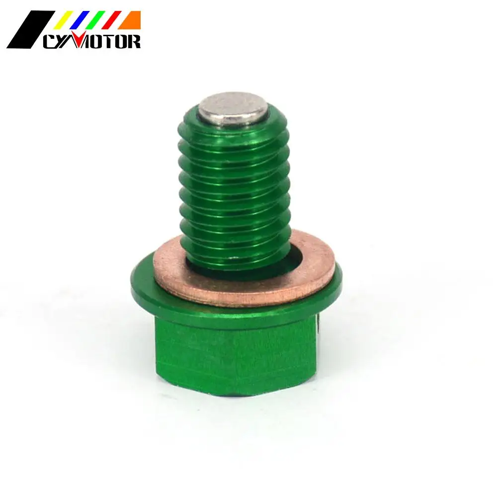 Motorcycle Drain Bolt For KX65 KX85 KX100 KX125 KX250 KX500 KX250F KX250 KLX230 230R KLX250 D-TRACKER KLX300R