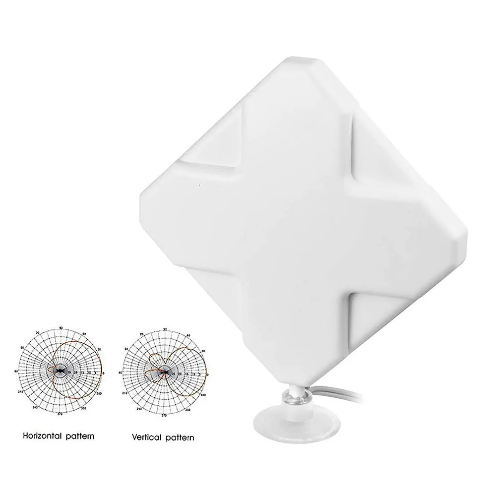 Eightwood High Gain 4G LTE 35dbi Panel MIMO Dual TS9 Male Antenna Aerial for Netgear LB1120 LB1121 LB2120 Nighthawk M1 MR1100