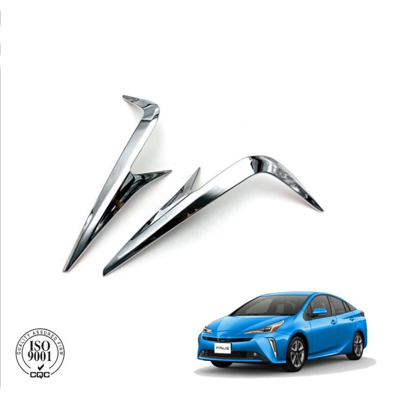 Luz trasera para Toyota Prius 50 2019 -2022, lámpara trasera, pegatina embellecedora, accesorios ABS cromado