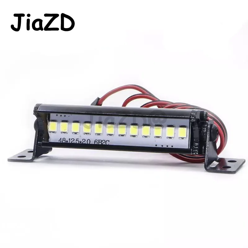 Universal Rc Car Roof Lamp Led Light Bar For Axial SCX10 for Traxxas TRX4 D90 90048 1/10 Rc Crawler Car