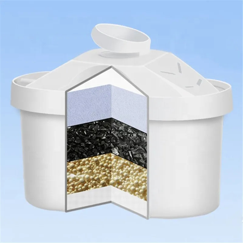 2.5L 家庭用アルカリ水フィルターピッチャーユニバーサルフィルターポータブルプラスチック製の水の投手フィルターケトル活性化