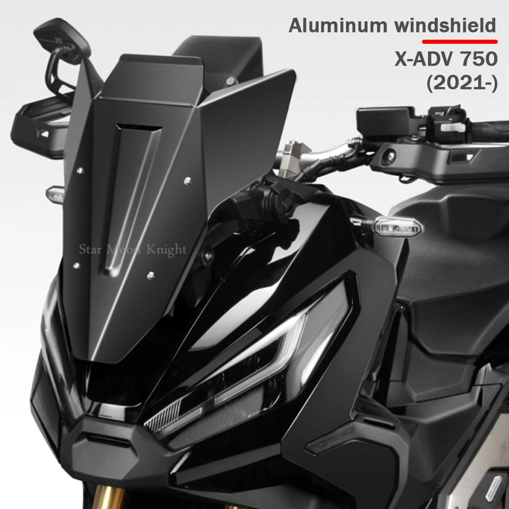 

For Honda XADV 750 X-ADV 750 X ADV XADV750 2021 - Motorcycle Accessories Windshield Windscreen Aluminum Wind Shield Deflectore