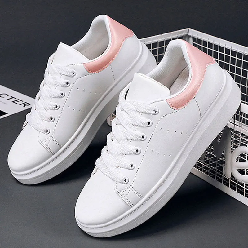 

Autumn Women Platform White Sneakers 2022 Comfort Trainers Ladies Trendy Shoes Tenis Casual feminino Women's Sports Luxury Shoes