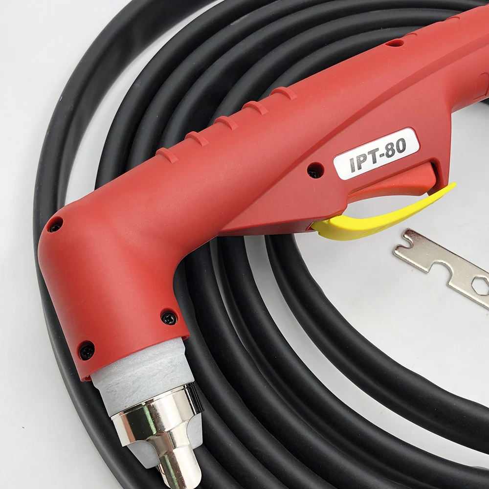 6M Non High Frequency Plasma Cutting Torch PT-80 PTM-80 IPT-80 PT80 Handhold Manual Torch With Central Plug Connector