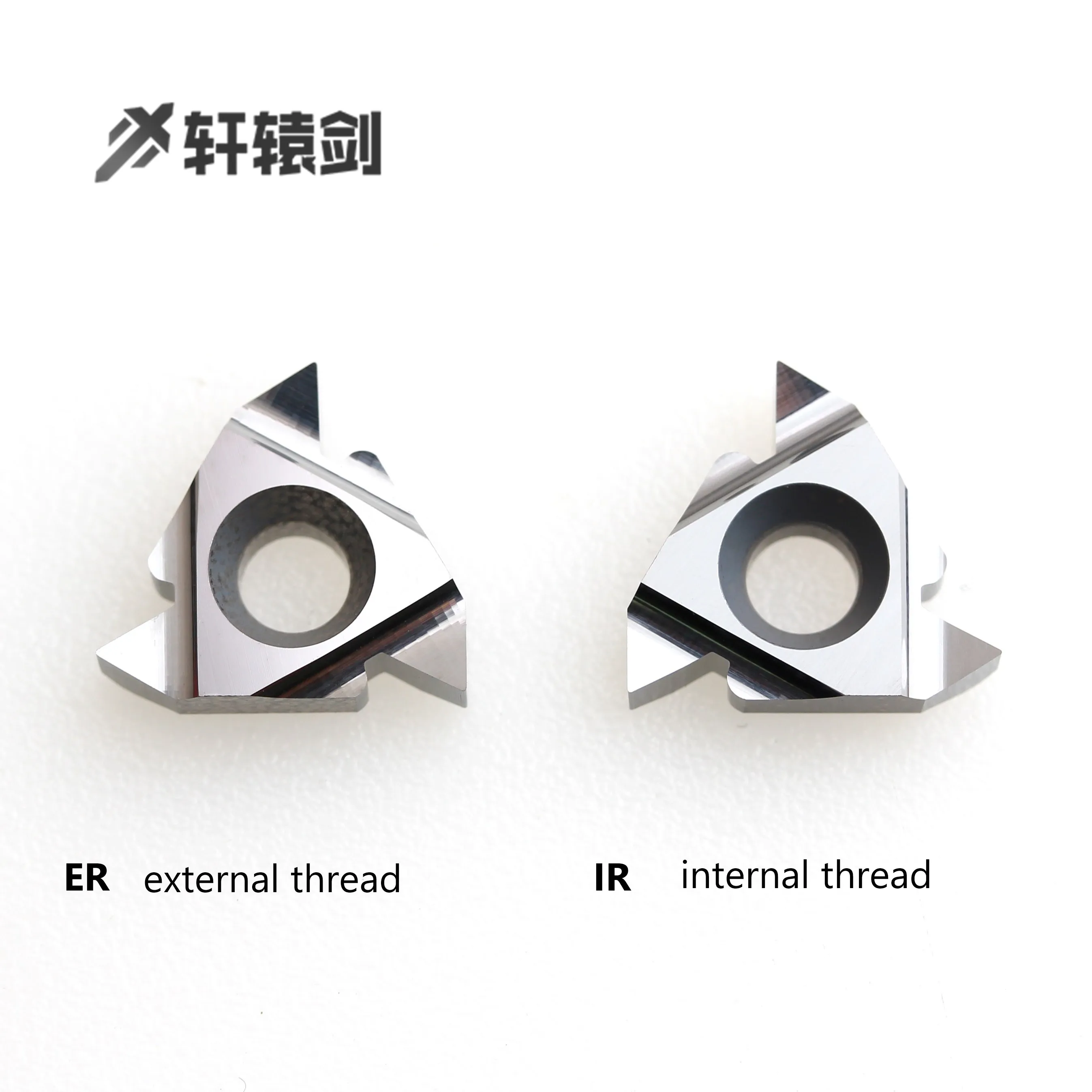16 ER 1.0/2.0/3.0 ISO X01 Chế Biến Thép Và Đồng Hồ 10 Chiếc Carbide Dạng Tiện CNC Dụng Cụ