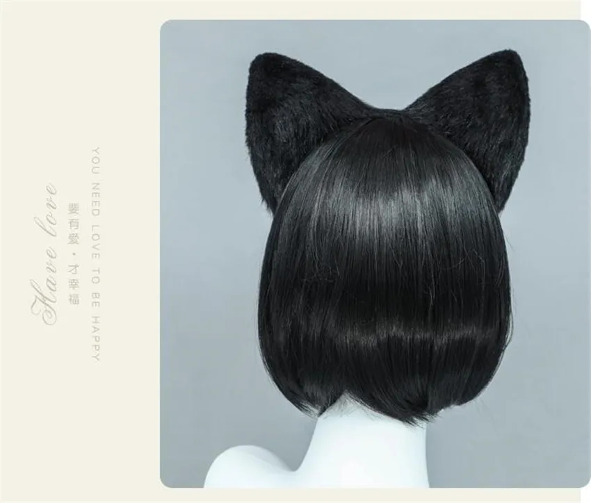 فو الفراء الحيوان عقال واقعية الألماني الراعي الكلب فروي أفخم آذان الشعر هوب تأثيري حلي الدعائم الحفلات C880