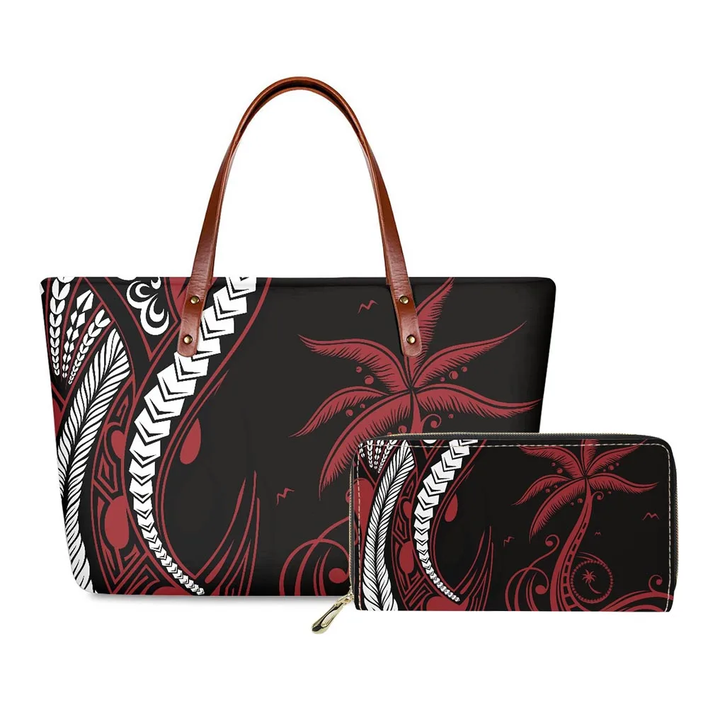 

Hycool New Design Chuuk Polynesian Tribal Print Female Bag Women Ladies Travel Bags Luxury Big Handbag Tote Bolsas De Viaje