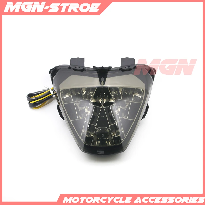 Motocicleta traseira luz da cauda sinais de volta integrado led luz blinker lâmpada para honda cbr300r cb300f 2015-2018 cbr250r 2011-2013