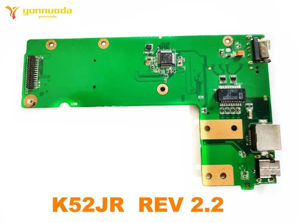 Original for ASUS K52JR  REV 2.2 USB DC Jack Board  tested good free shipping